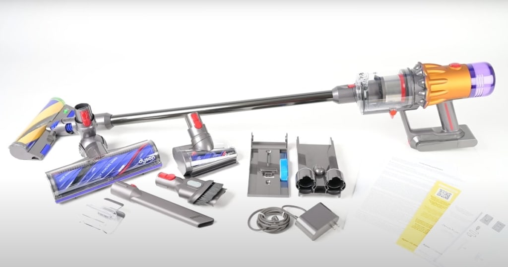 Dyson V12 Detect Slim used in Our Review