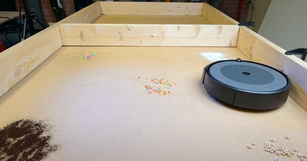 iRobot Roomba i3 EVO - Hard Floor Debris Pickup Test