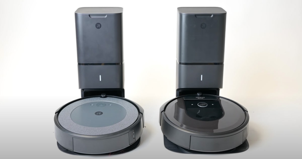 iRobot Roomba i3 vs i7 Side-by-Side