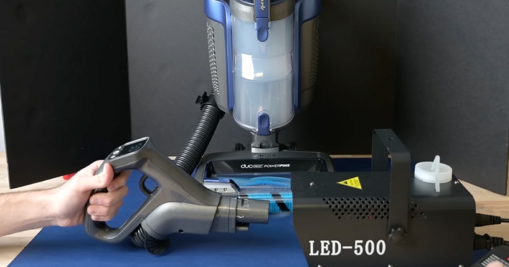 A Vacuum with HEPA filters and a Fully Sealed System
