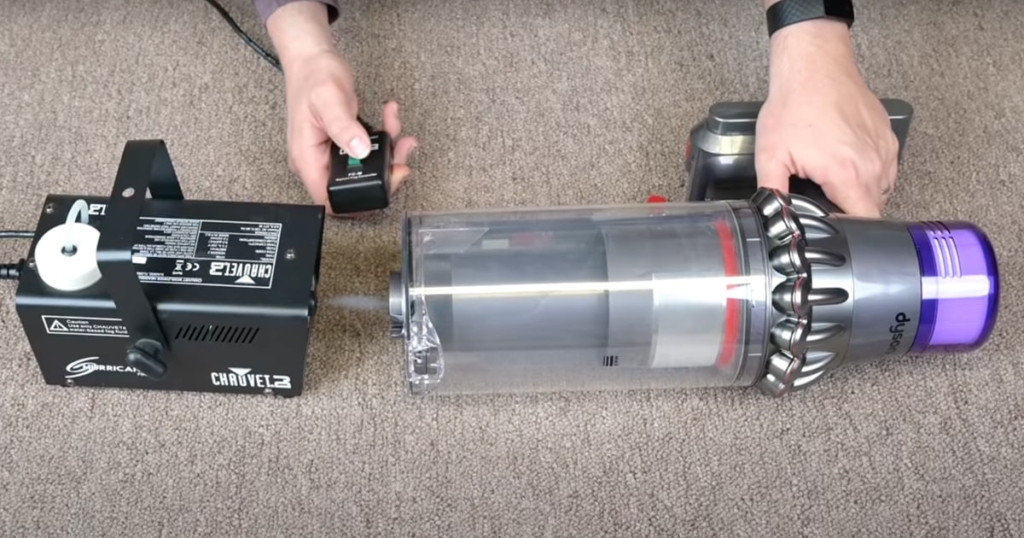 Dyson V11 Testing HEPA Seal and Sealed System