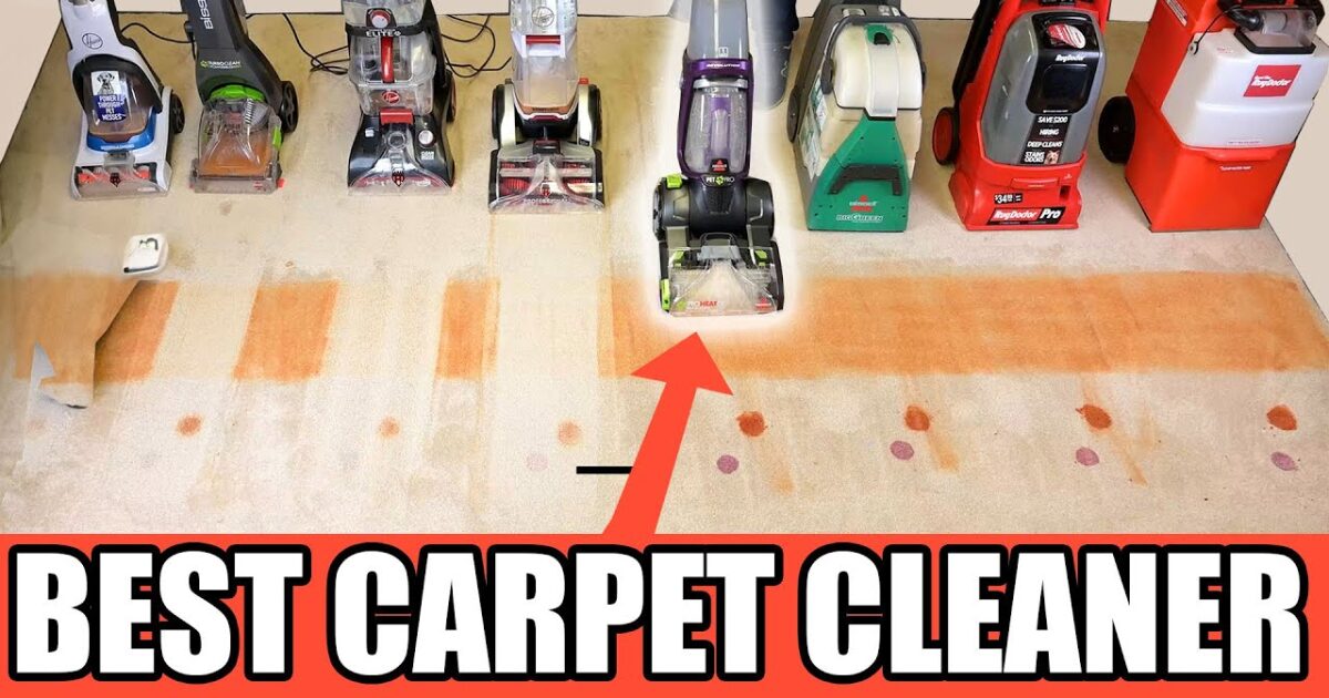 Testing Carpet Cleaners at Vacuum Wars