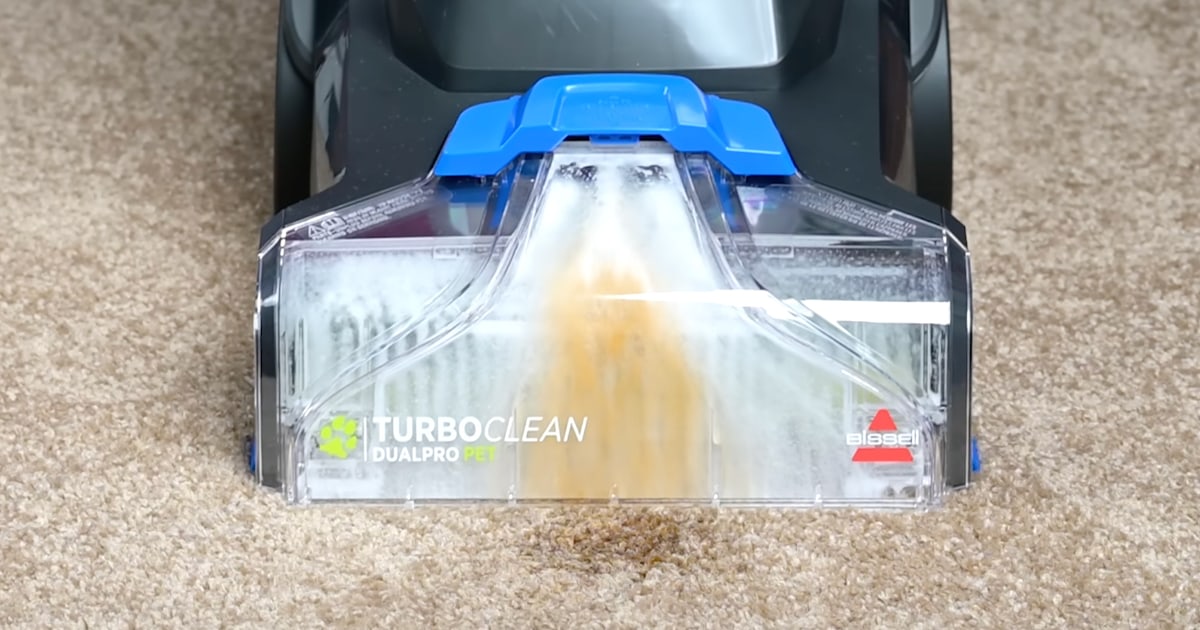 Bissell Turboclean Dualpro Pet Carpet Cleaner, Carpet Cleaners, Furniture  & Appliances