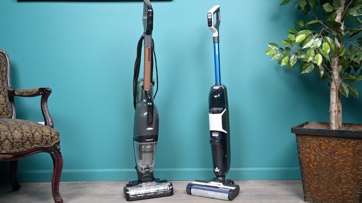 Shark HydroVac Bissell CrossWave comparison specs