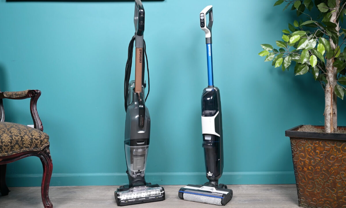 Bissell CrossWave HF3 vs Shark HydroVac suction power comparison