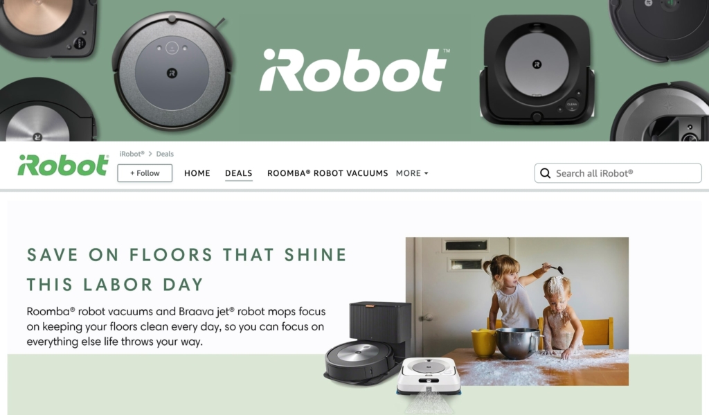 iRobot Roomba Labor Day Sales and Discounts