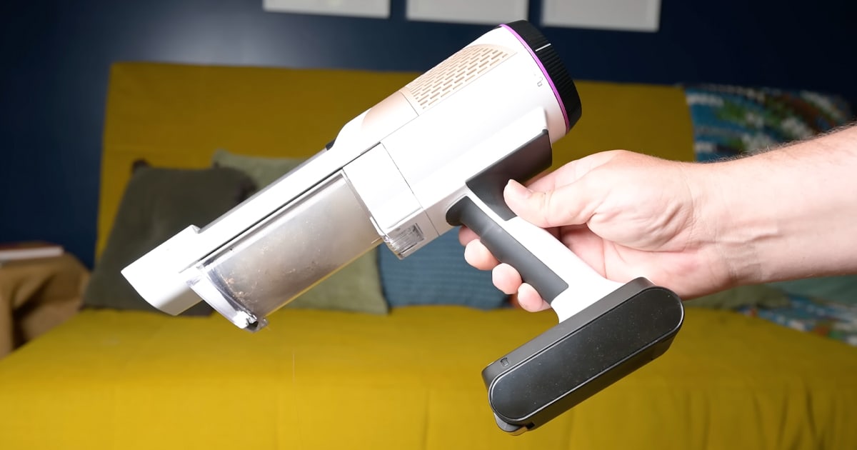 Shark Detect Pro Cordless Stick Vacuum with PowerFins Brushroll,  Stick/Handheld (2-in-1), Ash Purple/Grey, IW1120 