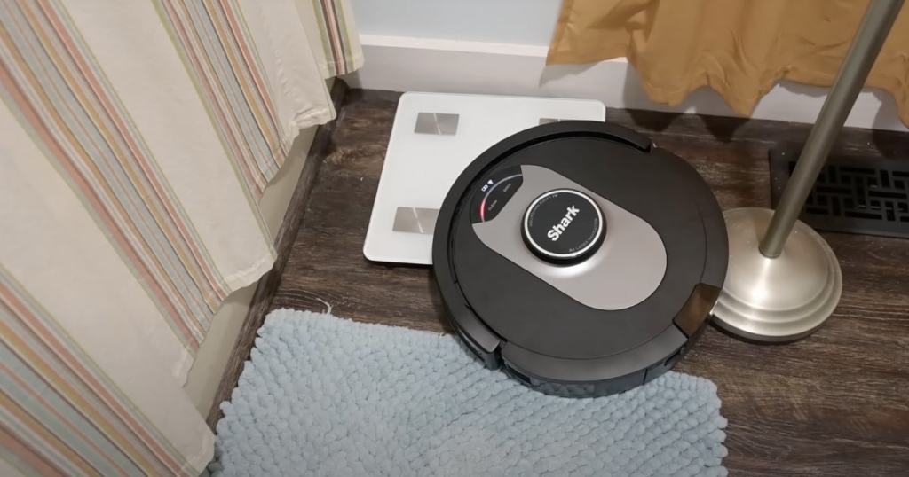 Robot Vacuum Stuck in a Corner During a Review