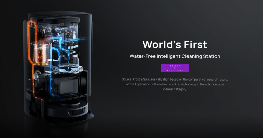 H1 Pro Robot Vacuum Water-Free Station