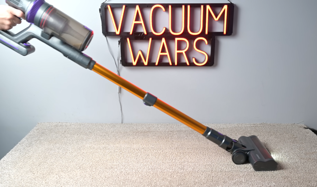 Deep clean vacuum cleaner test