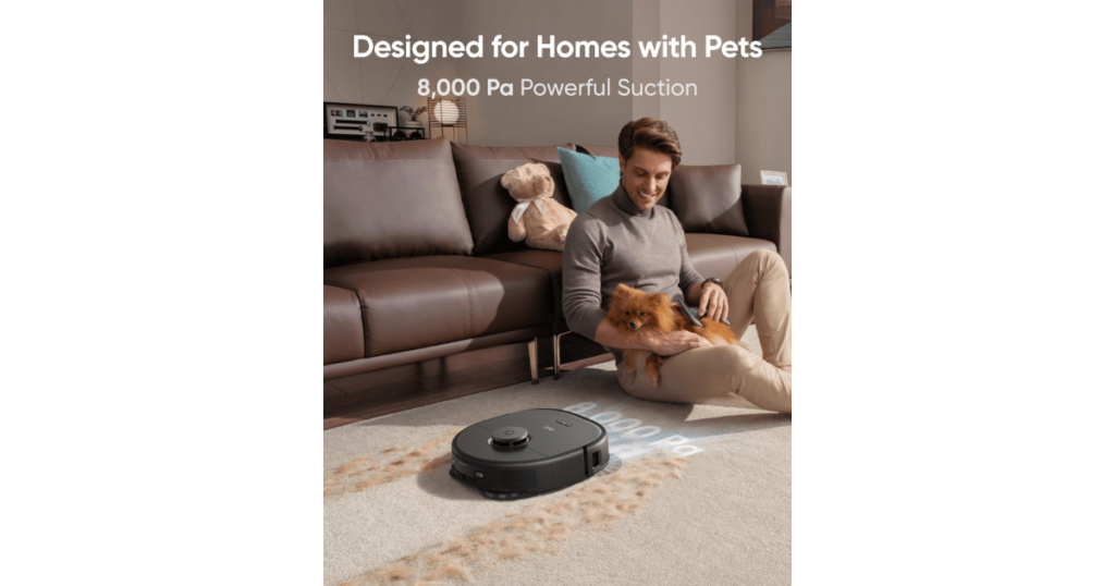 Eufy X10 Pro Omni in a homes with pets.