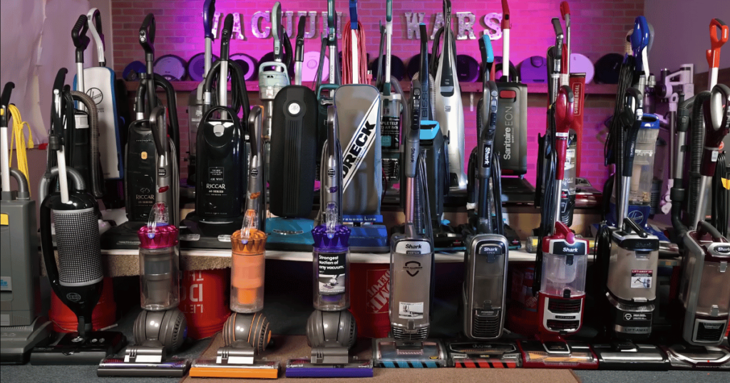 All of our upright vacuum cleaners at Vacuum Wars