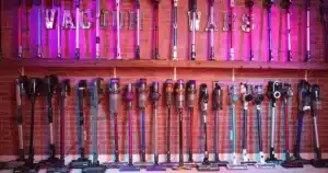 Plenty-of-Cordless-Vacuums-at-Vacuum-Wars | Vacuum Wars All of our cordless vacuums at the Vacuum Wars studio.