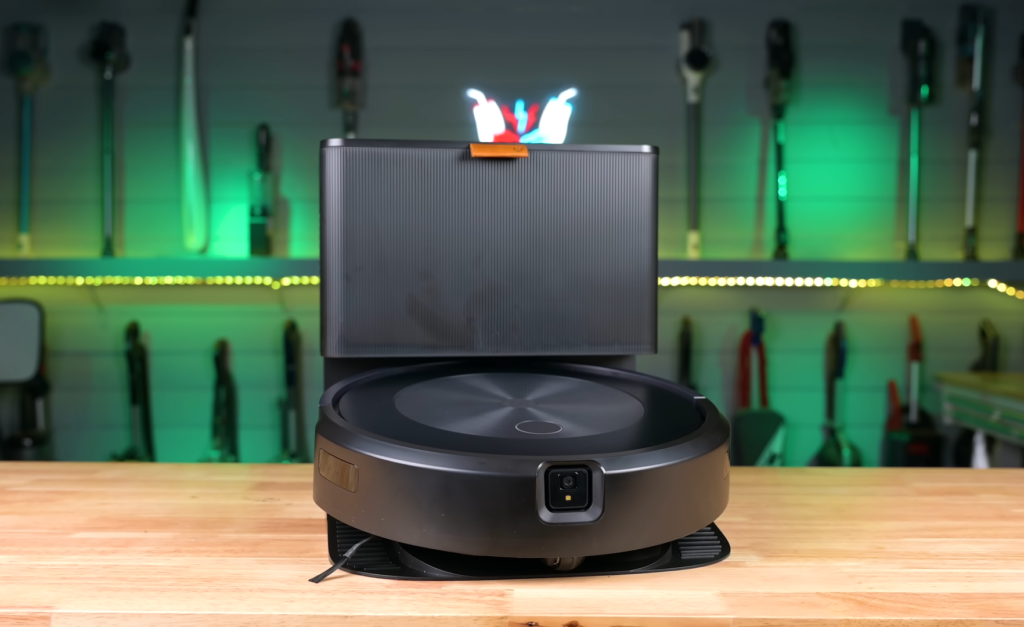 iRobot Roomba Combo j5+ in the Vacuum Wars studio,