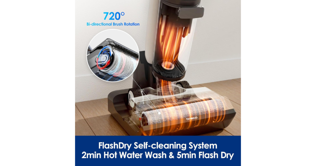 Tineco Floor One S7 FlashDry Self Cleaning System