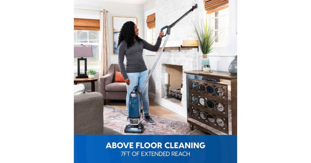 Vacmaster Captura Upright Vacuum Above Floor Cleaning
