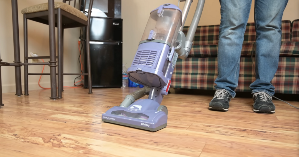 Vacuuming with the Shark Navigator at home is an easy experience.