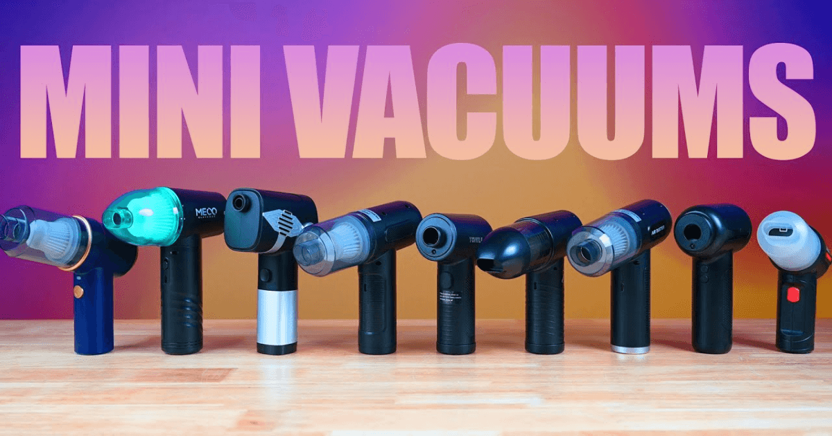 Mini Vacuums at Vacuum Wars