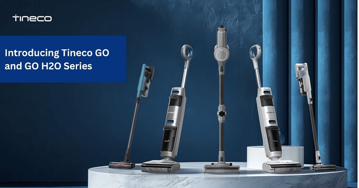 New tineco Go and Go H20 Series Hard Floor Cleaners and Vacuums