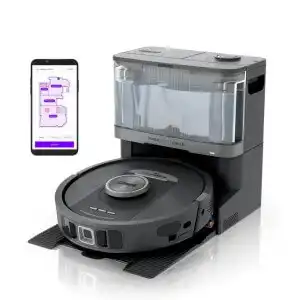 Shark PowerDetect NeverTouch Robot Vacuum and Mop RV2820YE