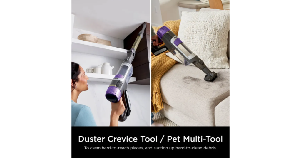 Shark IP3251 PowerDetect Cordless Vacuum's above-floor cleaning