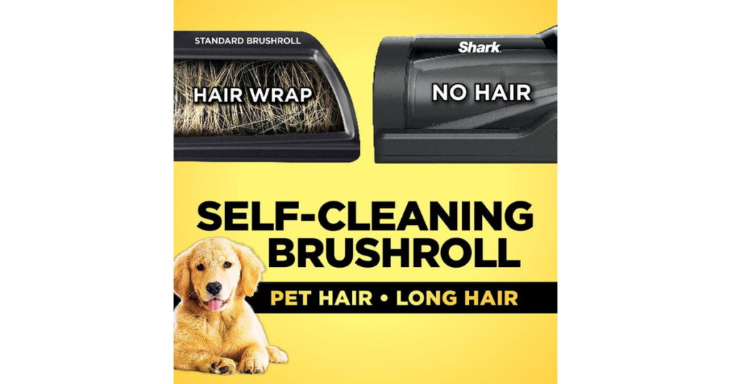 Shark Detect Upright Vacuum Self Cleaning Brushroll