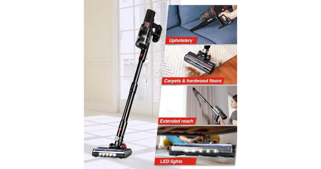 Shop-Vac Cordless Stick Vacuum Cleaner's versatility