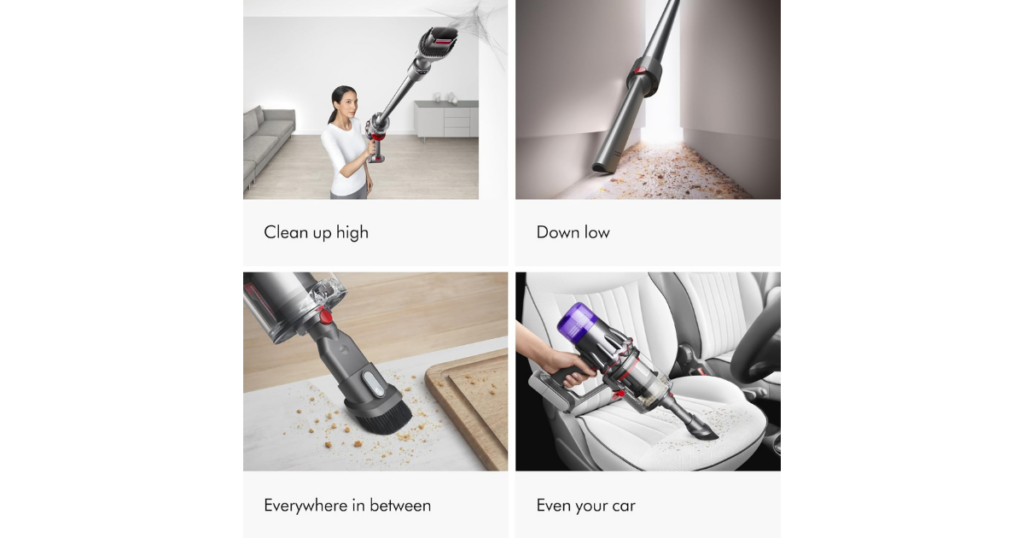 Dyson Digital Slim's versatility