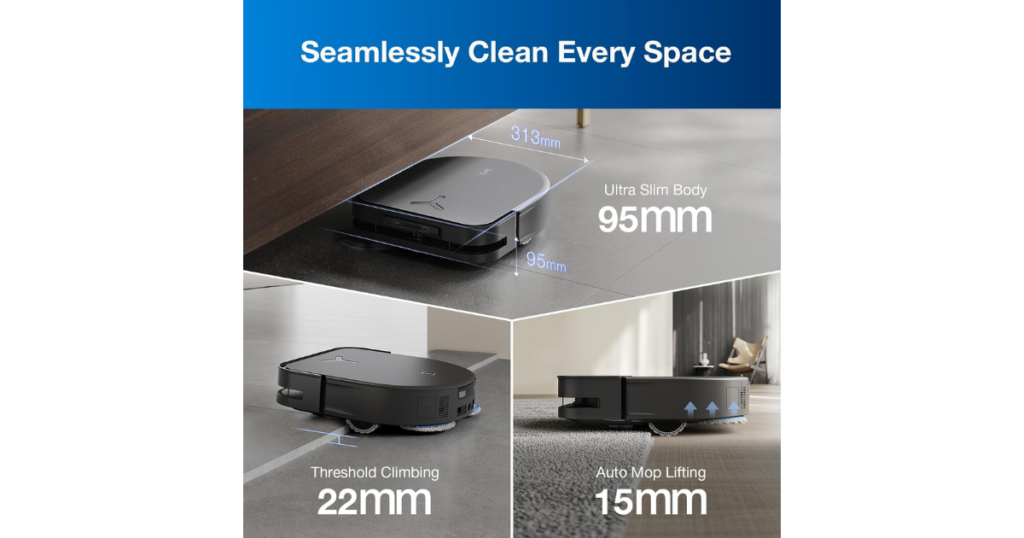 Ecovacs X5 Slim Design