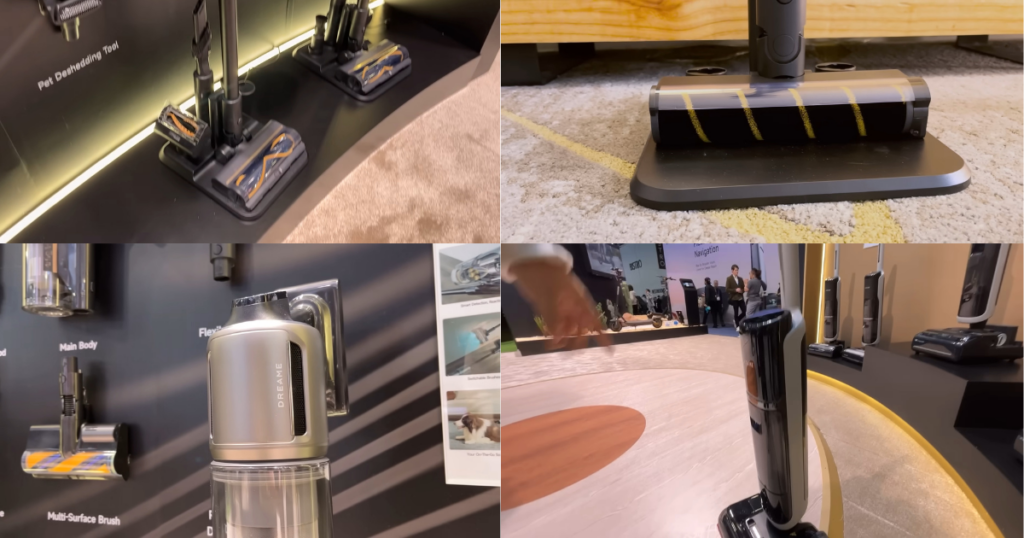 Dreame's Z30 cordless vacuum and H12 Pro hard floor cleaner ©Vacuum Wars