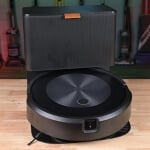 iRobot Roomba Combo J5+ robot vacuum at the Vacuum Wars studio