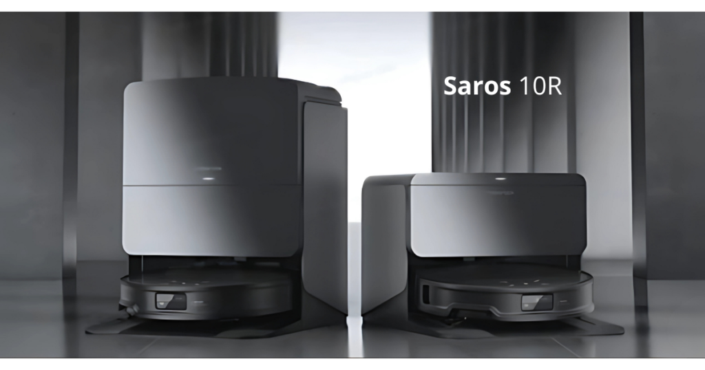 The Saros 10R with two base station options