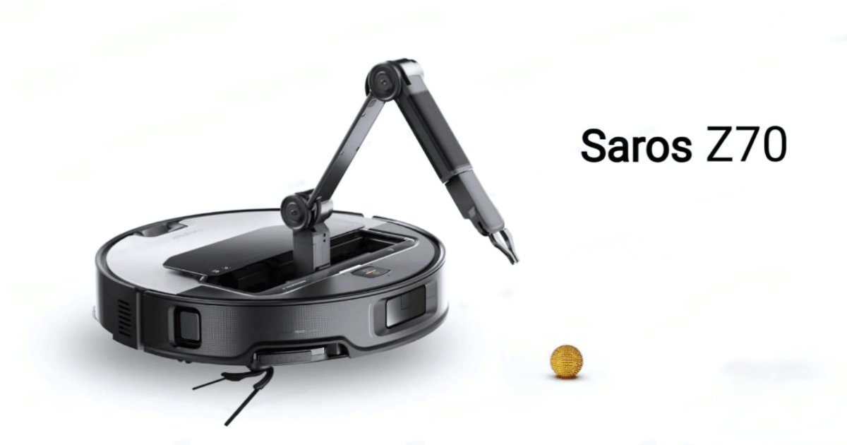 saros Z70 with articulating robot arm