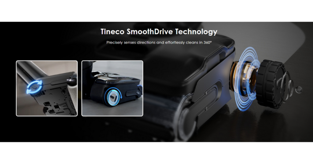 Tineco S9 Artist Steam SmoothDrive Technology