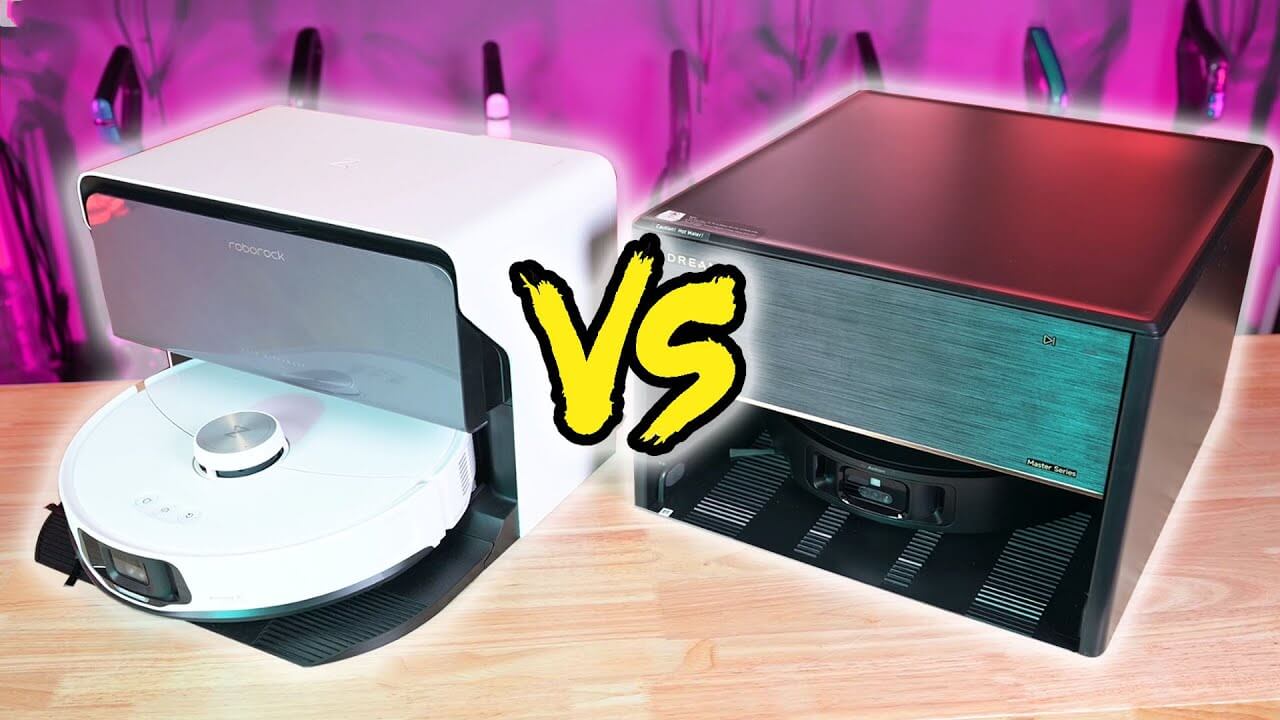 Roborock S8 MaxV Ultra vs Dreame X40 Master ©Vacuum Wars