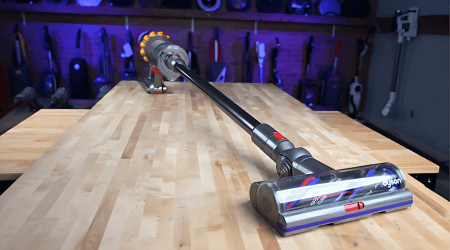 Dyson V15 Detect Cordless Vacuum at the Vacuum Wars studio