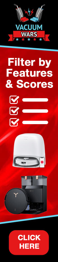 Sort Robot Vacuums by Features and Scores