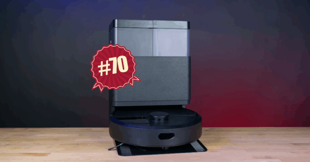 Roomba Plus 405 Combo scored at #70 of all the robot vacuums we have evaluated.