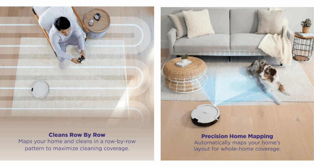 Shark Navigator Robot Vacuum Navigation and Mapping