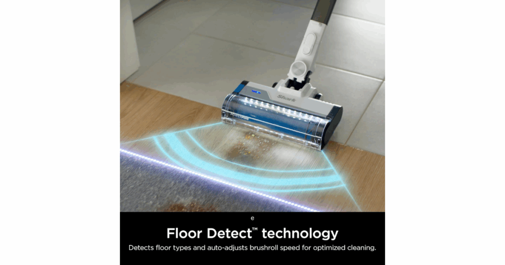 Shark PowerPro Plus Cordless Vacuum Floor Detect Technology