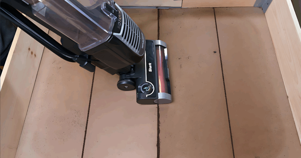 Shark Rotator Pet Crevice Pickup Test