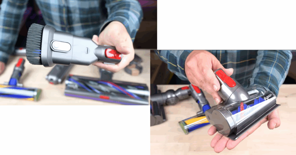 Dyson Gen5 Crevice and Dusting attachment and Hair Screw Tool