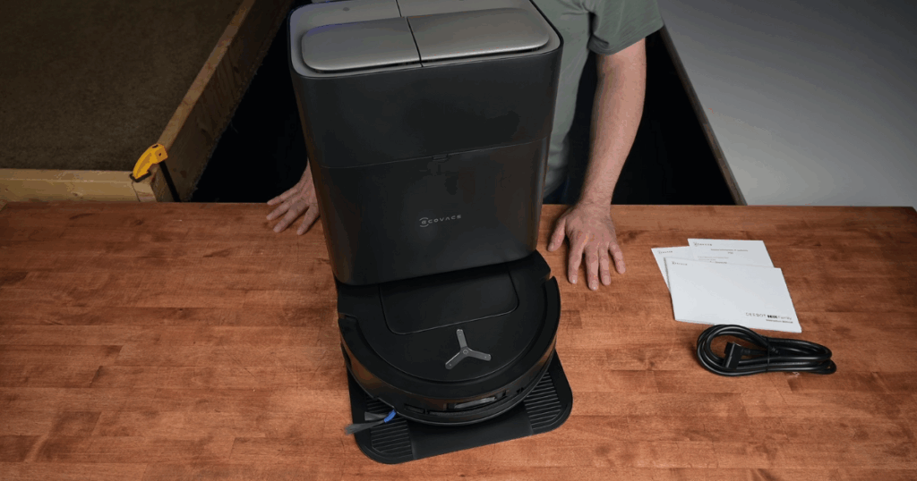 Ecovacs Deebot T80 Omni Station at the Vacuum Wars Studio