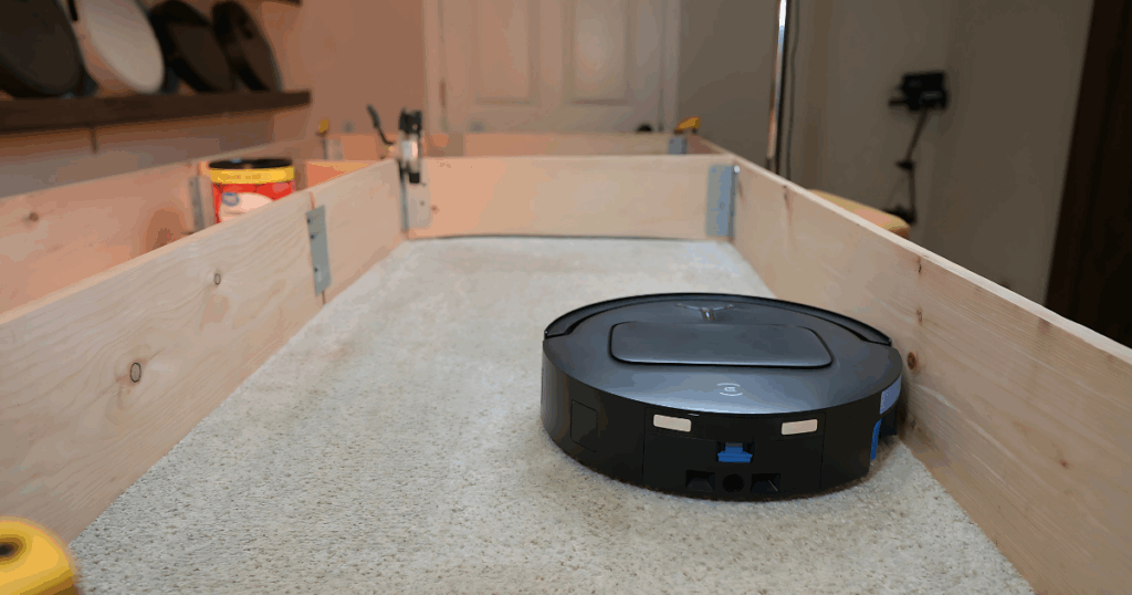 The Ecovacs T80 did an incredible job at removing embedded sand from carpet in our tests