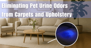 Eliminating Pet Urine Odors from Carpets and Upholstery