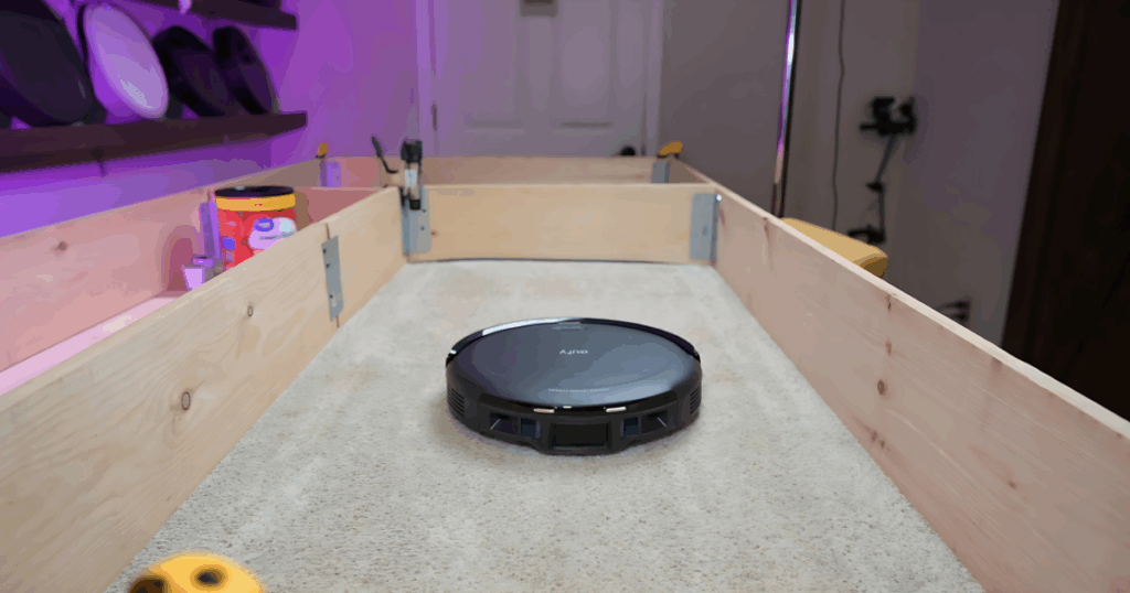 The Eufy C10 was very successful in our carpet deep clean test, removing 86% of embedded sand in carpet, above the average of 75%