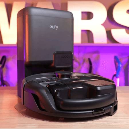 Eufy E20 Robot Vacuum at the Vacuum Wars Studio
