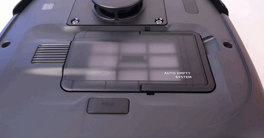 The Eufy E28 Omni has a smaller than average dustbin. At 300ml, it will need to return more often to the dock to empty