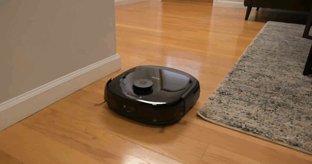 The Eufy E28 Omni can cover an estimated 1,200 square feet in a single charge according to our tests