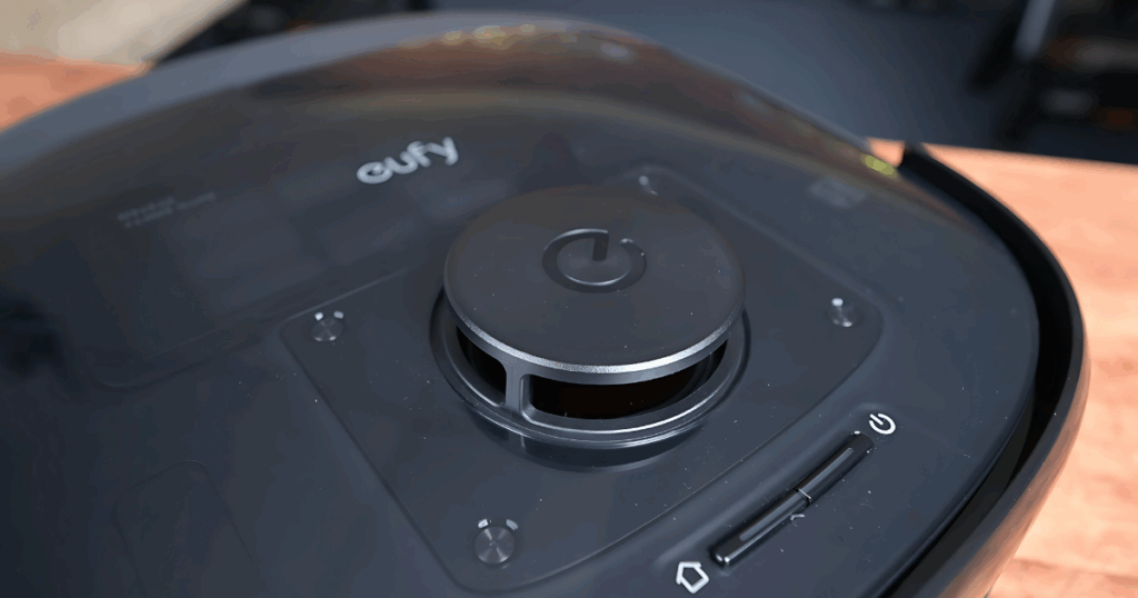 The Eufy E28 Omni uses a top-mounted LiDAR for more accuracy